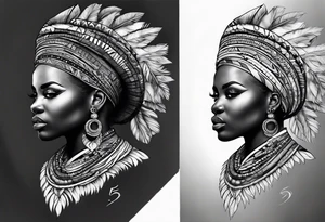 Tatoage sleef de big 5 afrika tattoo idea