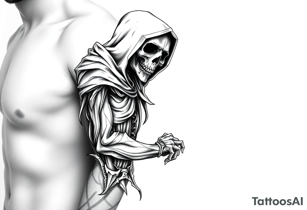 Grim reaper tattoo idea