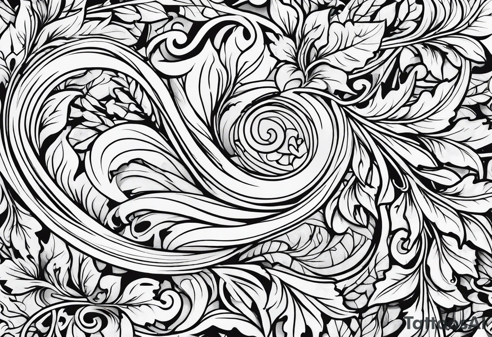 vines tattoo idea