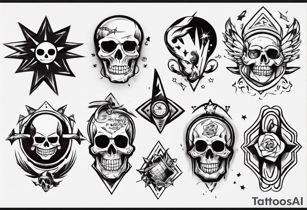 cum shot tattoo idea
