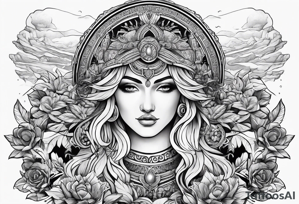 Greece mythology tattoo idea