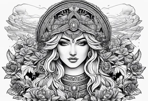 Greece mythology tattoo idea