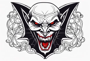 Vampire forearm tattoo tattoo idea