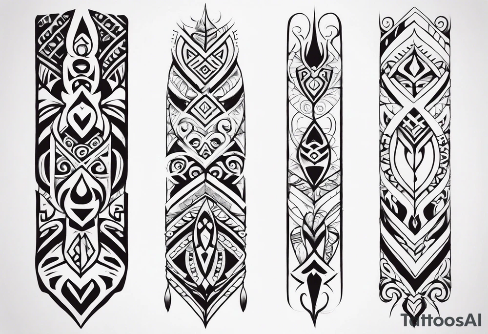 maori tribal  spine tattoo tattoo idea