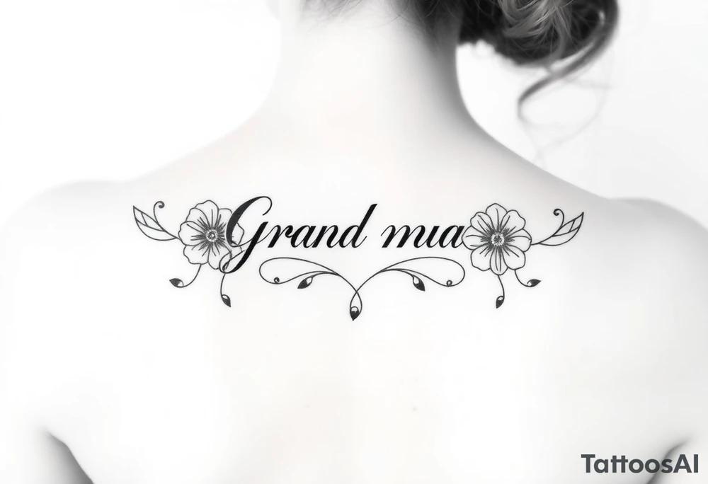 Memorial for grandma who loved gambling tattoo idea