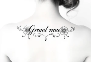 Memorial for grandma who loved gambling tattoo idea