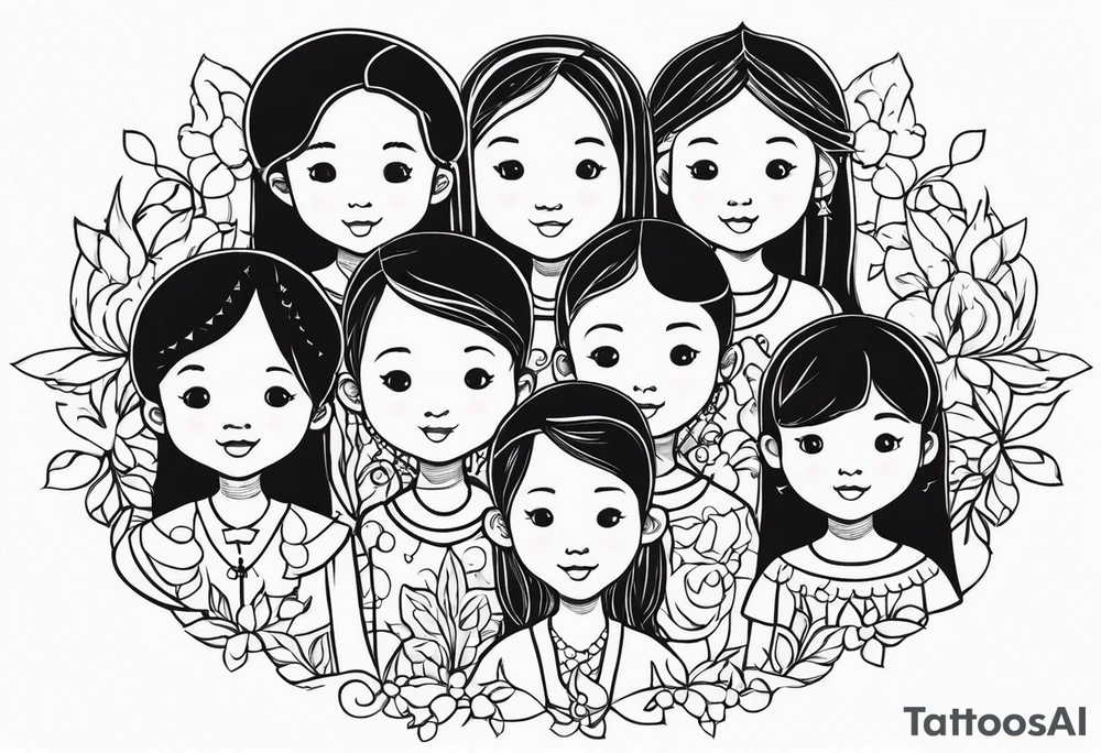 childrens choir tattoo idea
