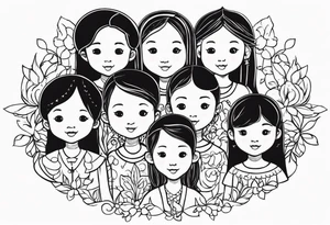 childrens choir tattoo idea