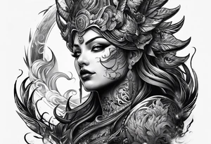 Demons tattoo idea