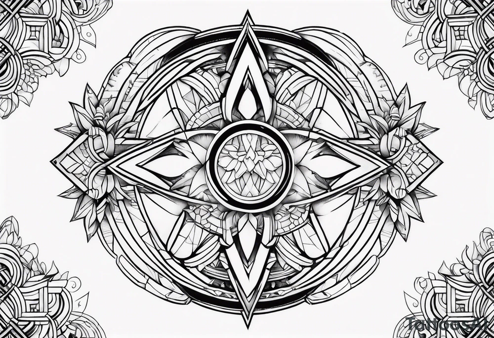 Gemini symbol tattoo idea