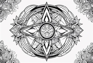 Gemini symbol tattoo idea