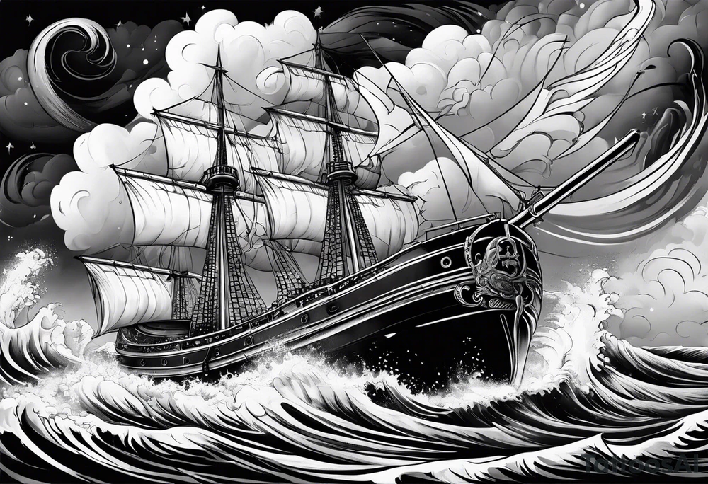 storm tattoo idea