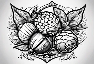 Acorn tattoo idea