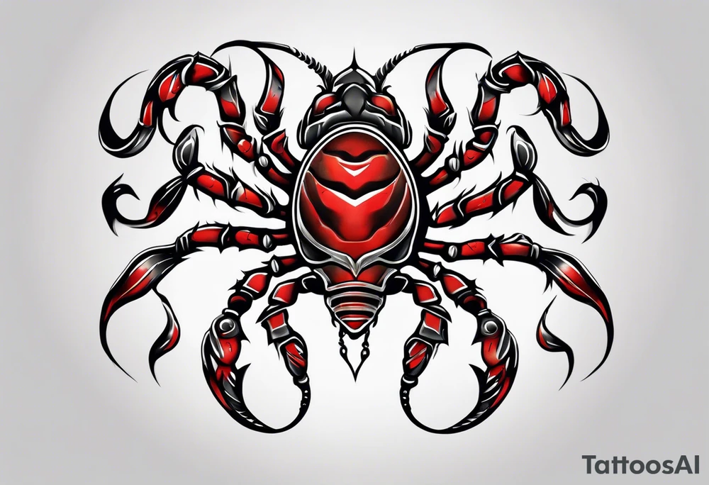 Scorpio tattoo idea