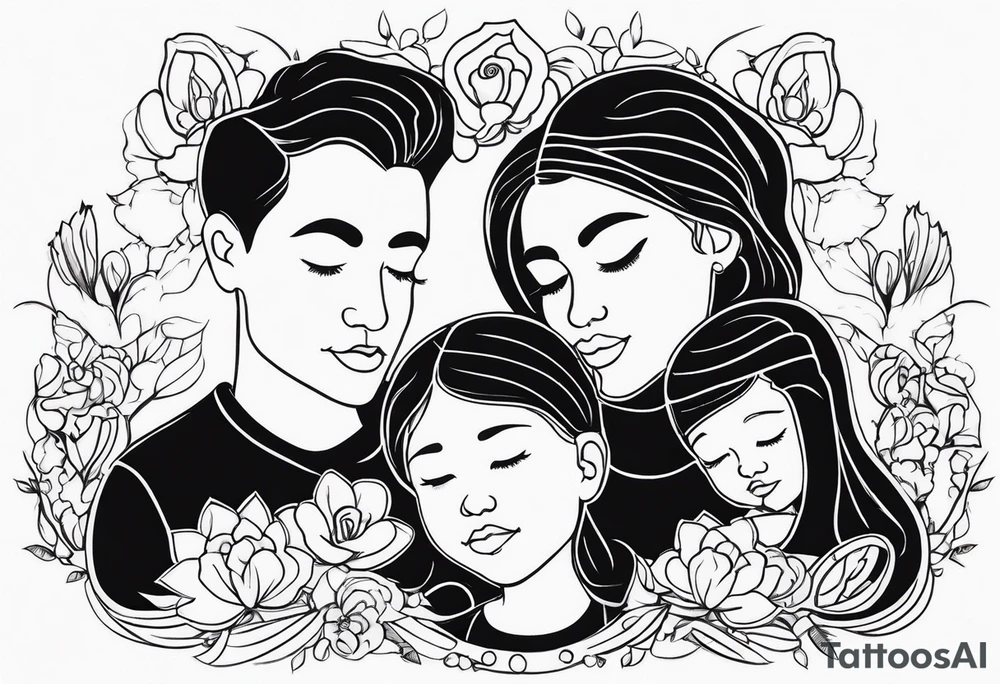 family love tattoo idea