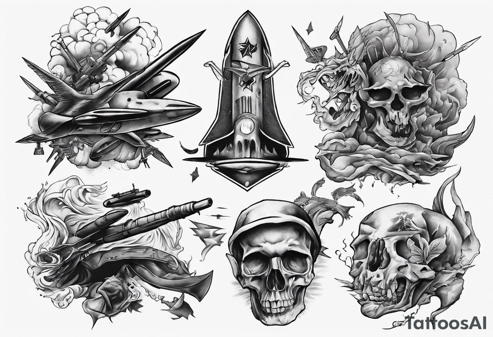 War is Inevitable tattoo idea