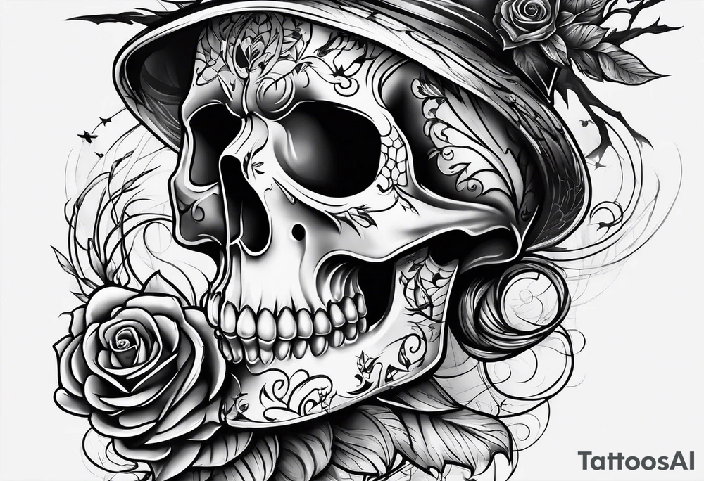 Spooky tattoo idea