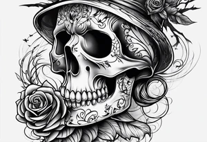 Spooky tattoo idea