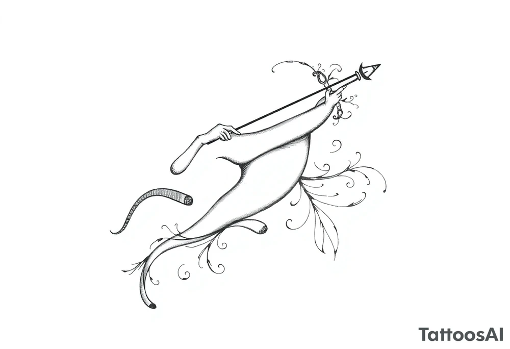 Sagittarius tattoo idea