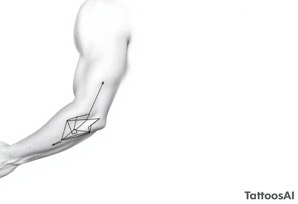 geometric tattoo idea