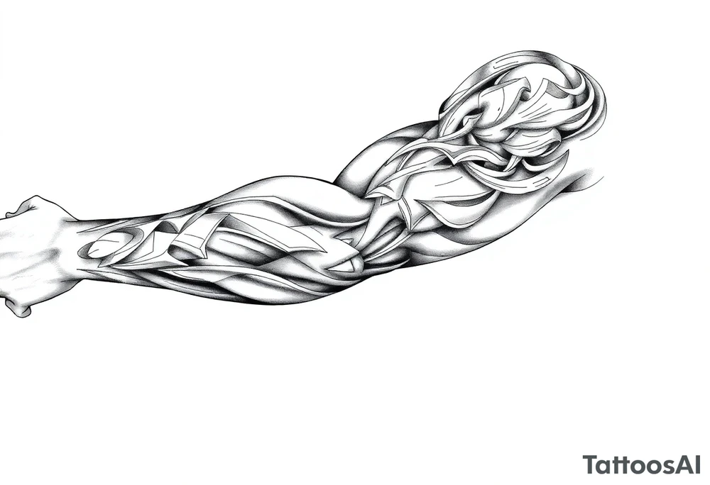 Prison style chicano tattoo idea