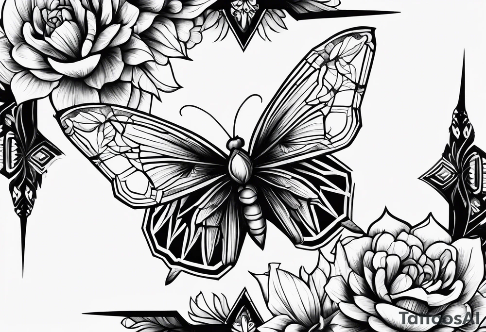 Hexagon tattoo idea
