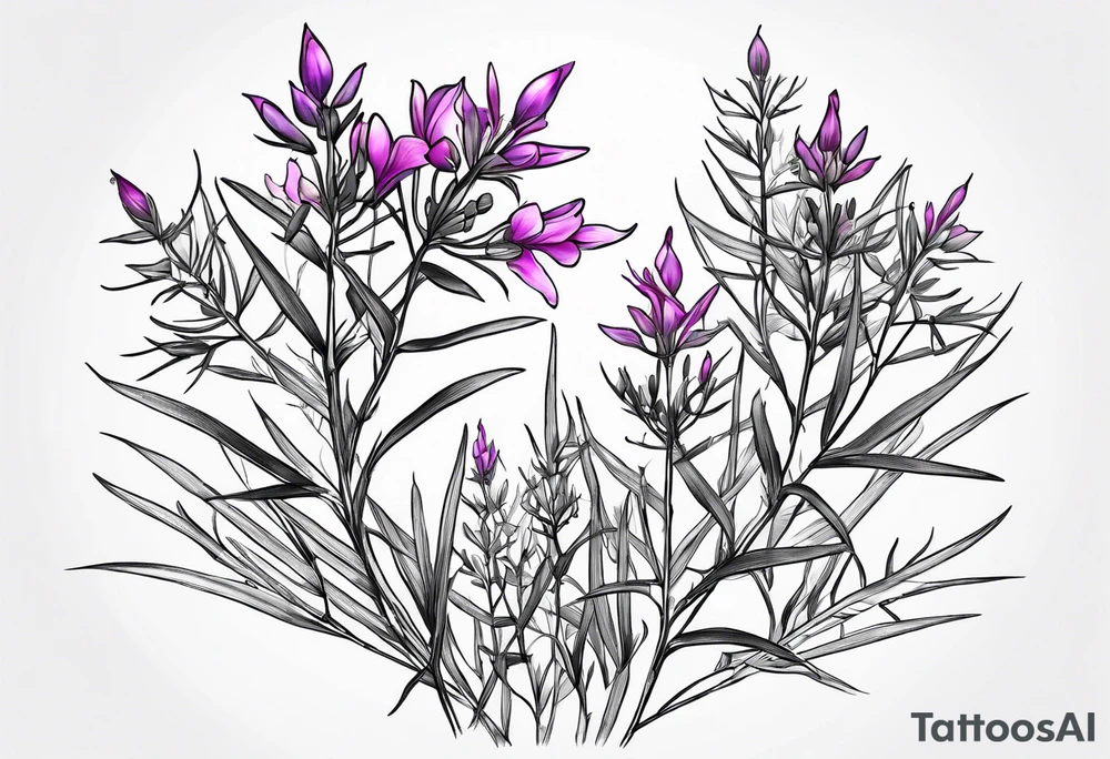 Fireweed this schematic tattoo idea