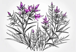 Fireweed this schematic tattoo idea