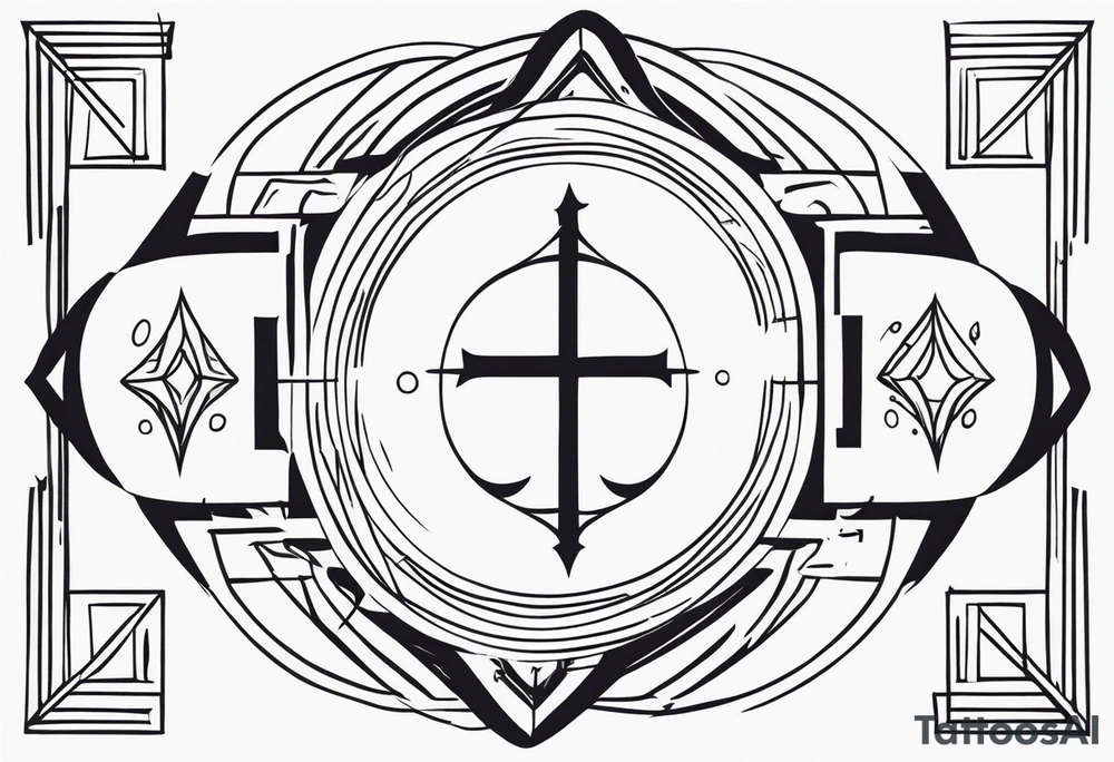 Gemini virgo symbols together tattoo idea