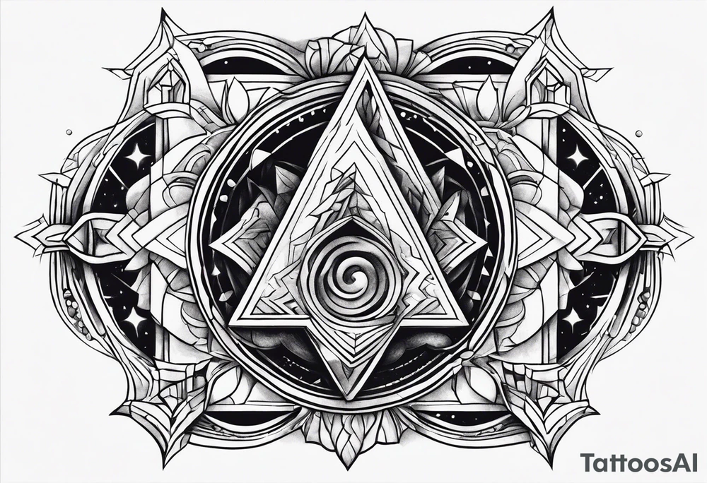Rock wishing tattoo idea