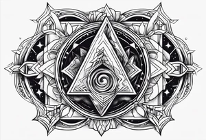 Rock wishing tattoo idea