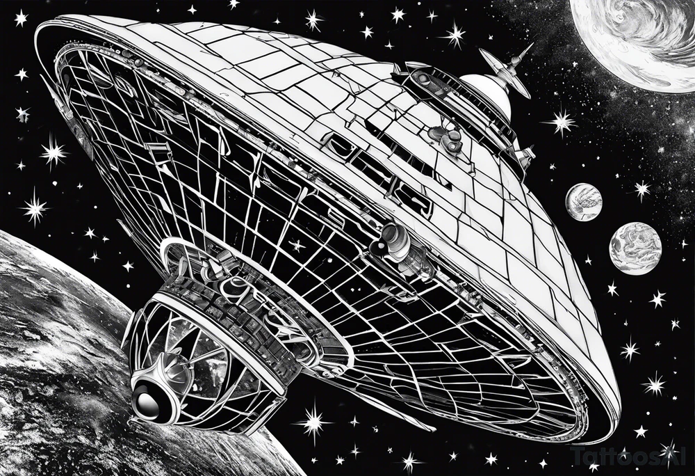 Nasa photos tattoo idea