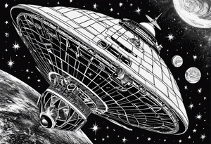 Nasa photos tattoo idea