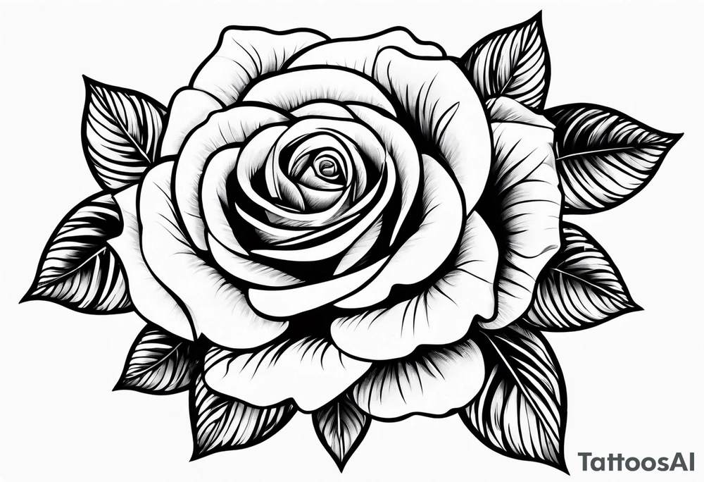 Rose Headed Girl tattoo idea