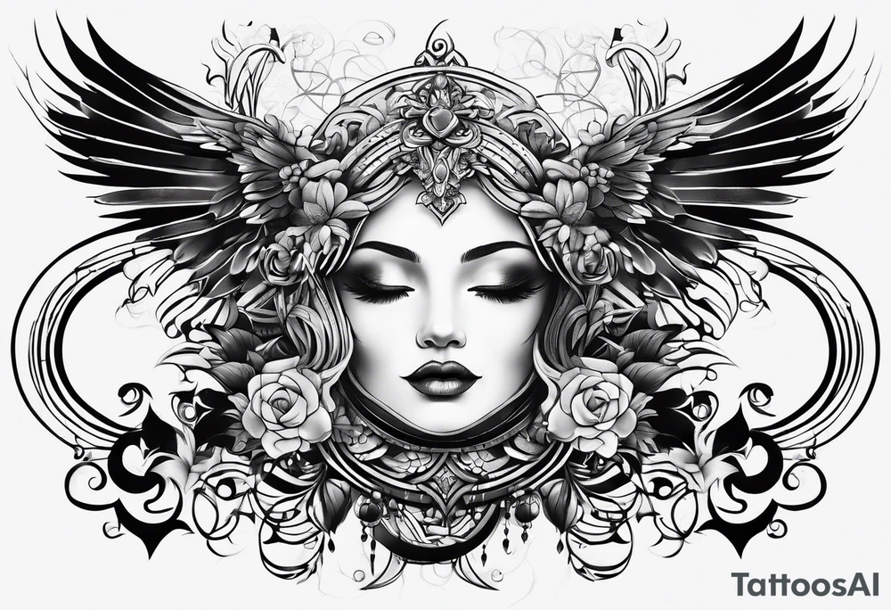 illusion tattoo idea
