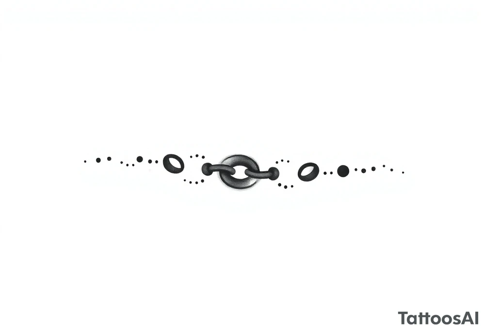 Chain tattoo idea
