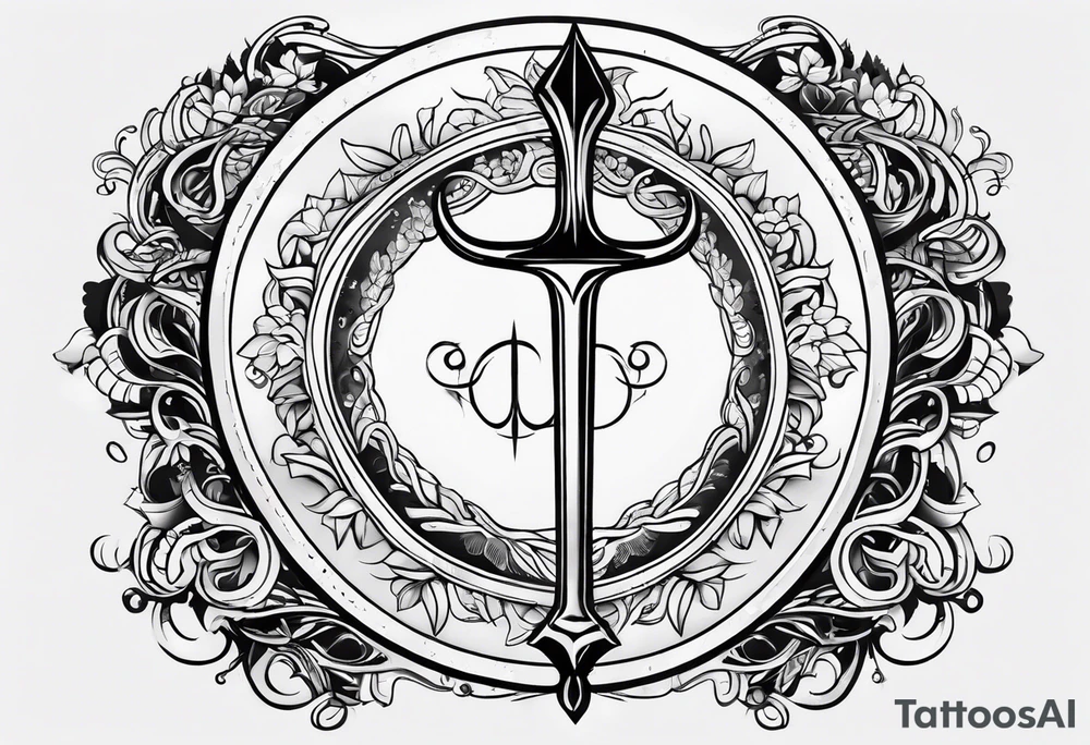 trident tattoo idea