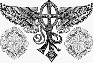 ankh, arm tattoo idea
