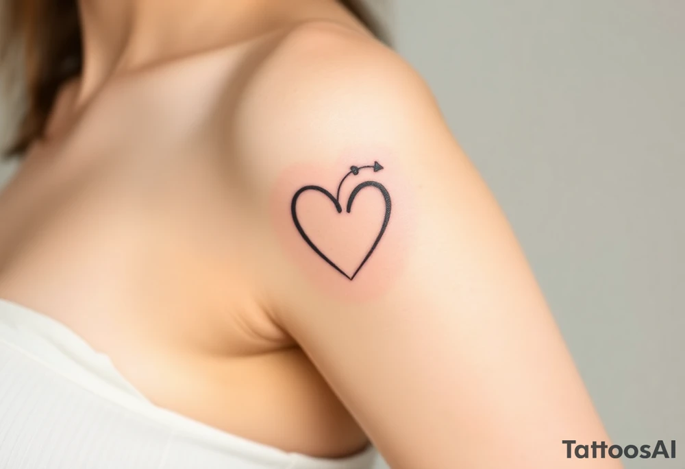 Heart tattoo idea