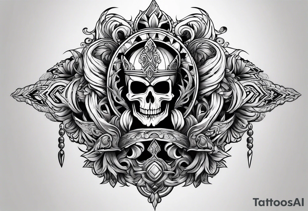 trident tattoo idea