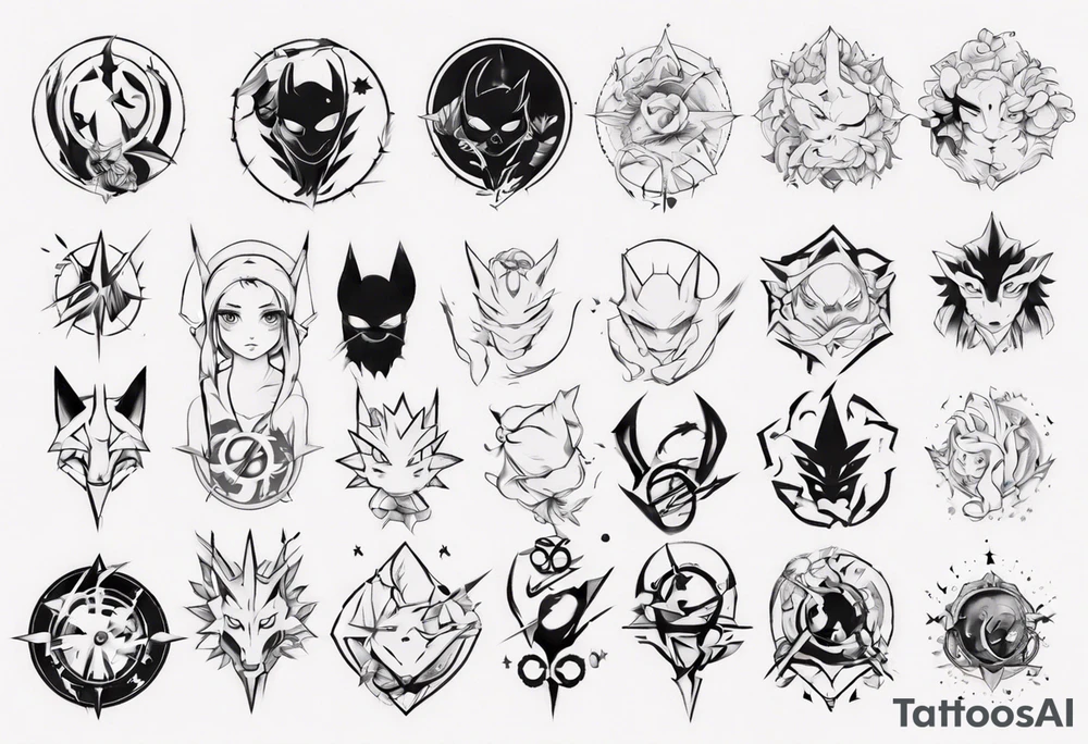 Anime tattoo idea