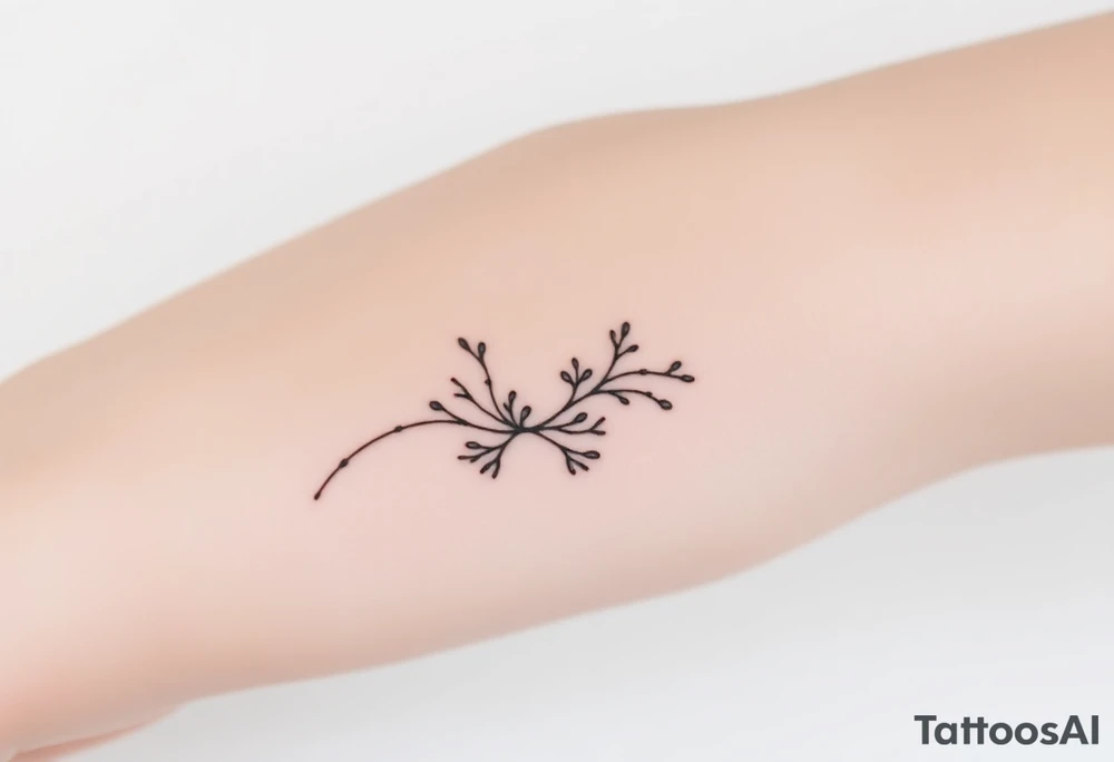 Dinna fash ecriture tattoo idea