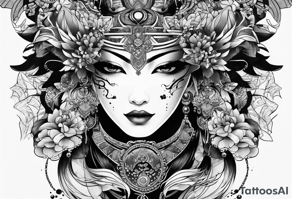Satarou Gojo tattoo tattoo idea