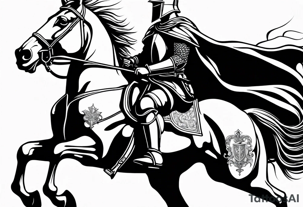 Knight tattoo idea