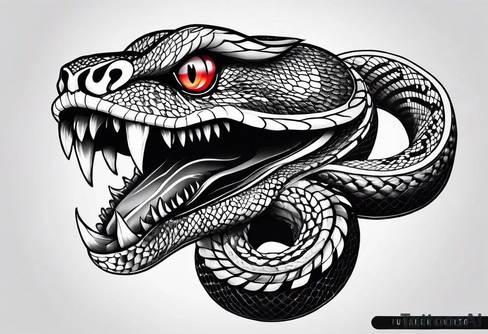 snake tattoo idea