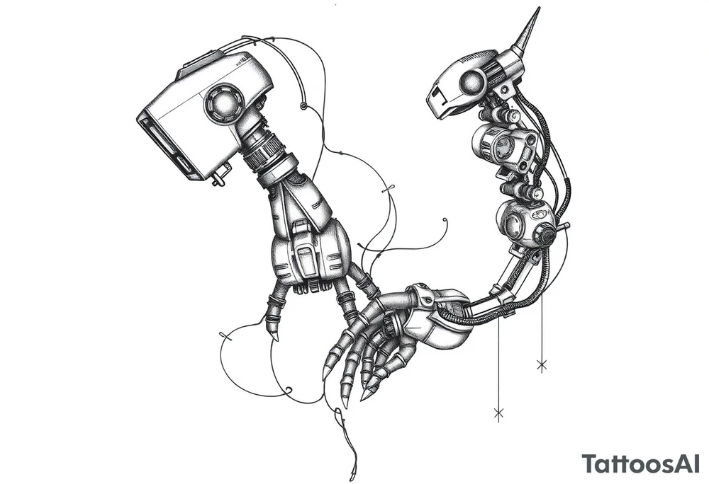 Robots, plc's, ladder logic tattoo idea