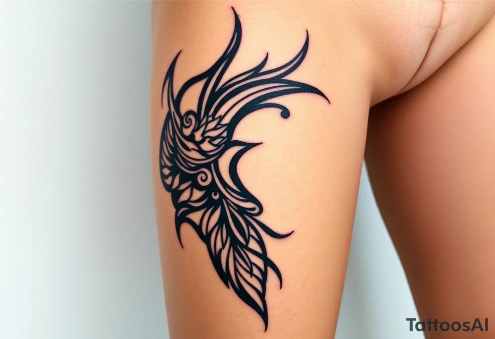 Queen, scary, pretty tattoo idea