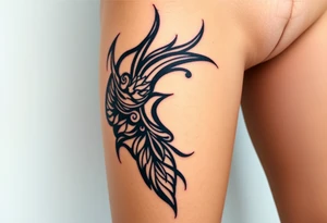 Queen, scary, pretty tattoo idea