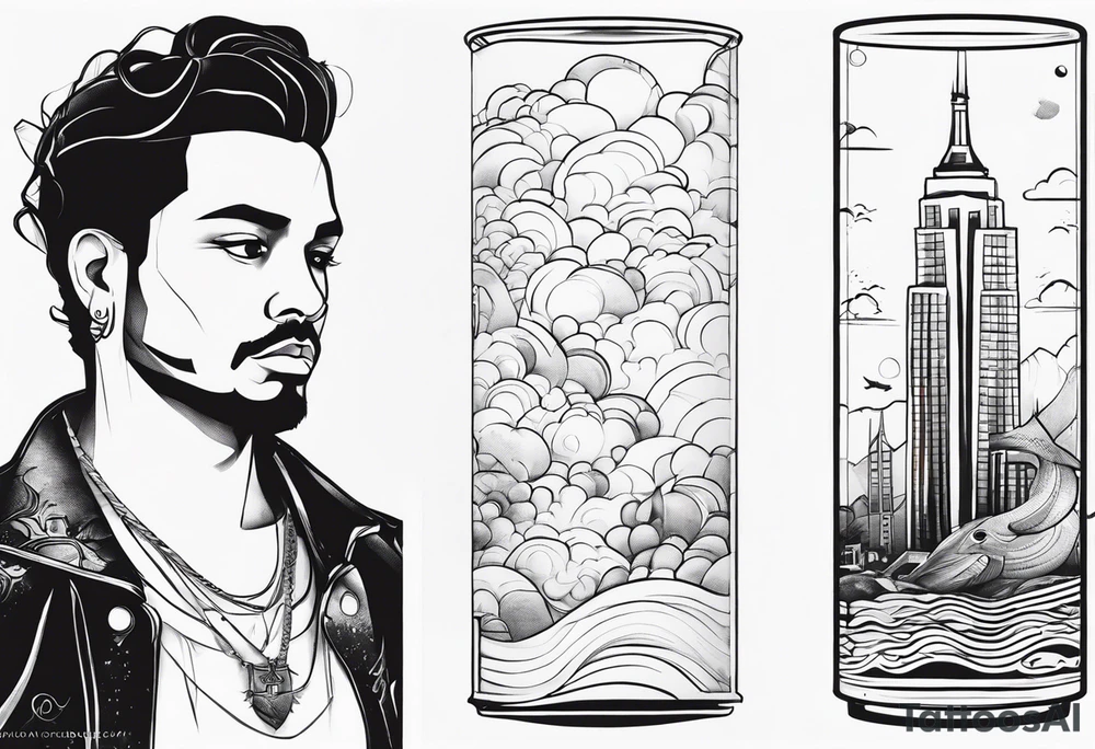 Angelo Magno, Aquário, Brasil tattoo idea