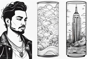 Angelo Magno, Aquário, Brasil tattoo idea